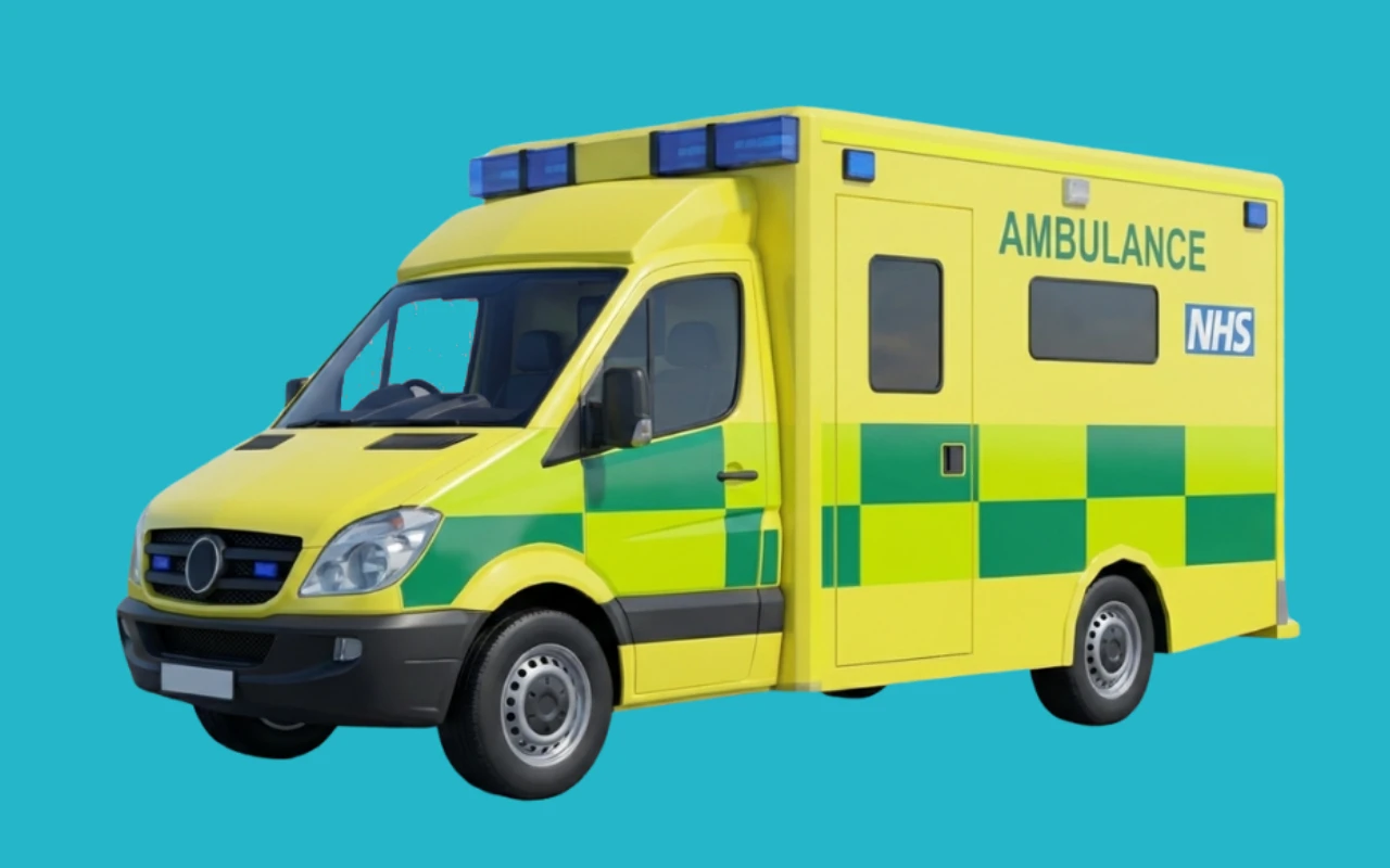 Photo of a ambulance - category C1 driver training available with Monex Academy