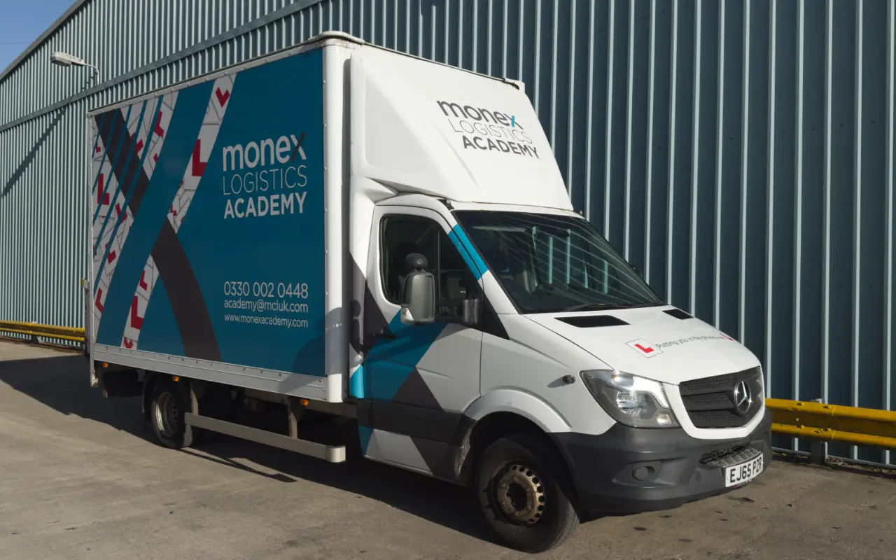 Photo of Monex Academy Category C1 training truck